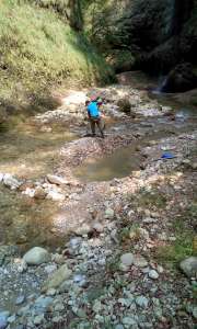 Goldwaschen, Grosse Fontanne 2017